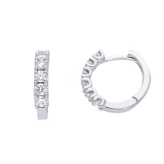 Boucles d'oreilles Babila Milano in Or blanc Diamante 0.62 Ct BBD0905B - BBD0905B
